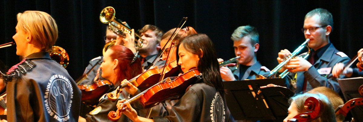 Orchestra on a gig